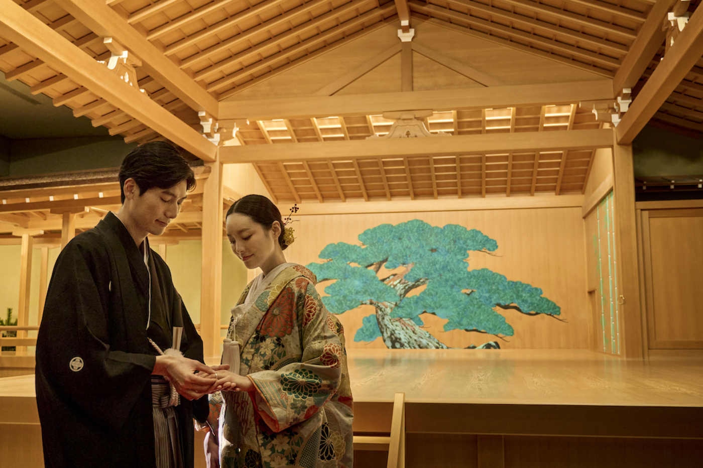 日本の伝統的な式がホテル内で叶う＊特別な誓いを（60名305万→265万）